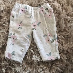 Baby girl floral leggings